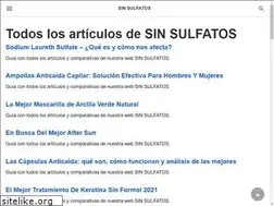 Sites similar to sinsulfatos.com