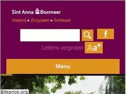 Sites similar to sintannaboxmeer.nl
