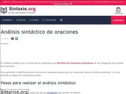 Sites similar to sintaxis.org