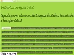 Sites similar to sintaxisfacil.blogspot.com