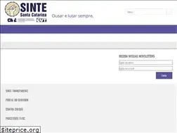 Sites similar to sinte-sc.org.br
