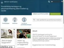 Sites similar to sintefcertification.no