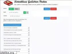 Sites similar to sinterklaasgedichtenmaker.nl