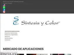 Sites similar to sintesisycolor.com