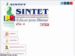 Sites similar to sintet.org.br