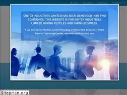 Sites similar to sintex.in
