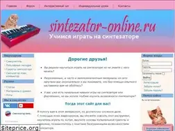 Sites similar to sintezator-online.ru