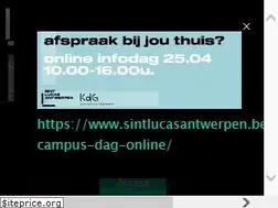 Sites similar to sintlucasantwerpen.be