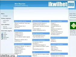 Sites similar to sintmaarten.ikwilhet.nu
