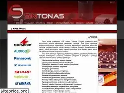 Sites similar to sintonas.lt