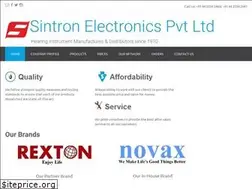 Sites similar to sintronindia.com