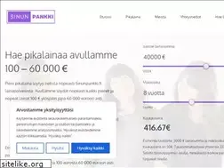 Sites similar to sinunpankki.fi