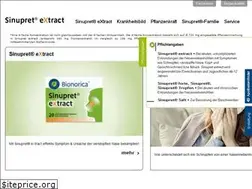 Sites similar to sinupret-extract.de