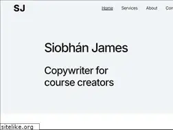 Sites similar to siobhanjames.com
