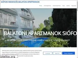 Sites similar to siofokiapartman.hu