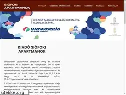 Sites similar to siofokiapartmanok.hu