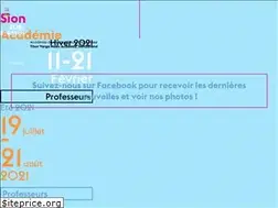 Sites similar to sion-academie.ch