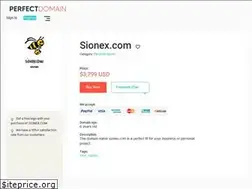 Sites similar to sionex.com