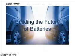 Sites similar to sionpower.com