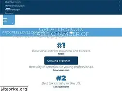 Sites similar to siouxfallschamber.com