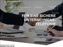 Sites similar to sip-trunk-anbieter.de