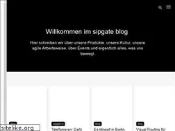 Sites similar to sipgateblog.de