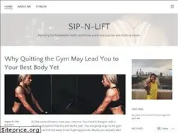 Sites similar to sipnlift.wordpress.com
