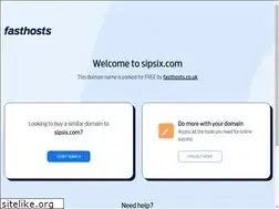 Sites similar to sipsix.com