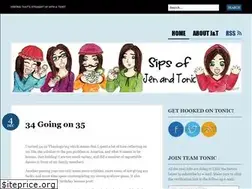 Sites similar to sipsofjenandtonic.com