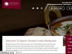 Sites similar to sipsontandoori.com