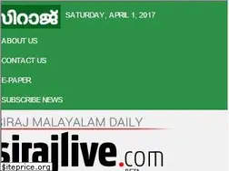Sites similar to sirajlive.com