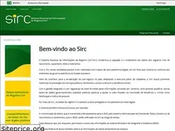 Sites similar to sirc.gov.br
