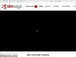 Sites similar to siresays.com