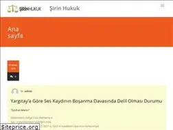 Sites similar to sirinhukuk.com