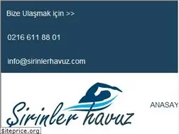 Sites similar to sirinlerhavuz.com
