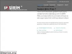 Sites similar to sirinpres.com.tr