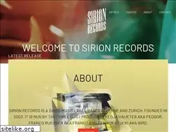 Sites similar to sirion-records.ch