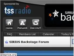 Sites similar to siriusbackstage.com