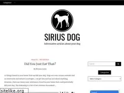 Sites similar to siriusdog.com