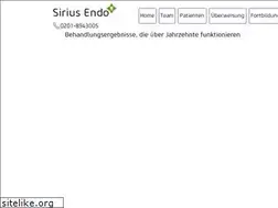 Sites similar to siriusendo.de