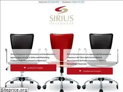 Sites similar to siriuspersonnel.com