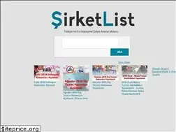 Sites similar to sirketlist.com