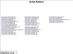 Sites similar to sirketrehberi.net