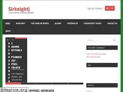Sites similar to sirknightj.com