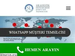 Sites similar to sirlojistik.com