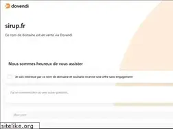 Sites similar to sirup.fr