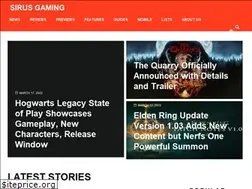 Sites similar to sirusgaming.info