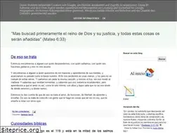 Sites similar to sirviendoalsenor.blogspot.com