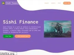 Sites similar to sishi.finance