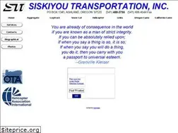 Sites similar to siskiyoutrans.com